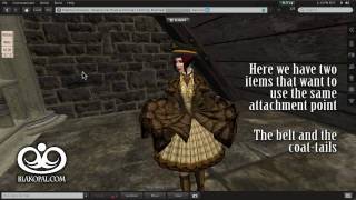 Using Multiple Attachments in Second Life Viewer 2.1
