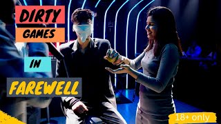 Dirty Dares In Farewell Remove Saree Feel & Tell Funny Vlog