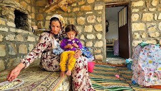 Zari's mother: securing the mountain home and caring for her daughters