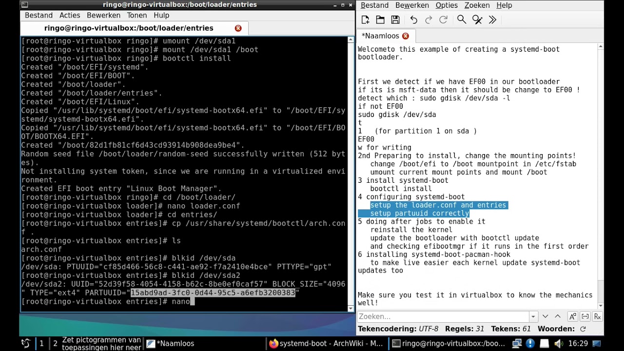 endeavouros systemd-boot how to - YouTube