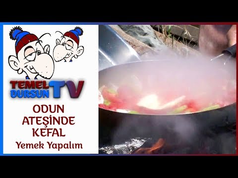 Odun Ateşinde Kefal - Temel Dursun TV