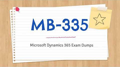 MB-335 Exam Dumps - Dynamics 365 Supply Chain Management Functional Consultant Expert