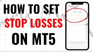 How To Set Your Stop Losses on Metatrader 5 (Take Profits)