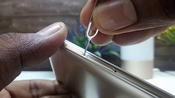 How to insert SIM card / SD card in Redmi 5A