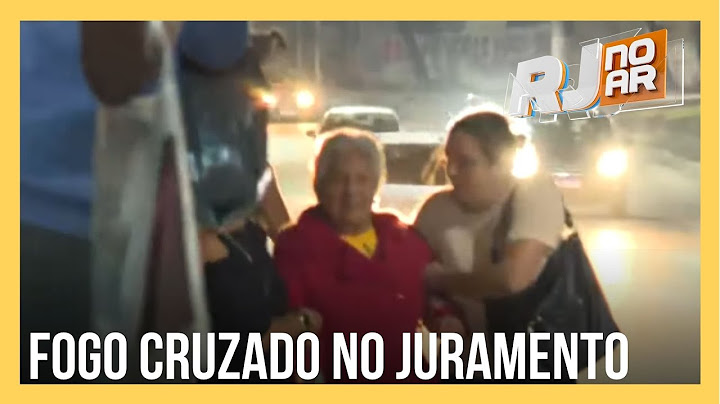 MORADORES EM MEIO AO FOGO CRUZADO NO JURAMENTO