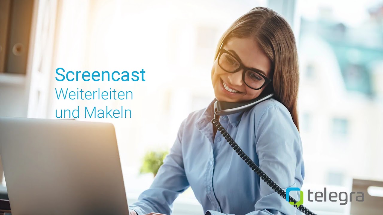 Screencast Cloud ACD Webagent: Weiterleiten und Makeln.