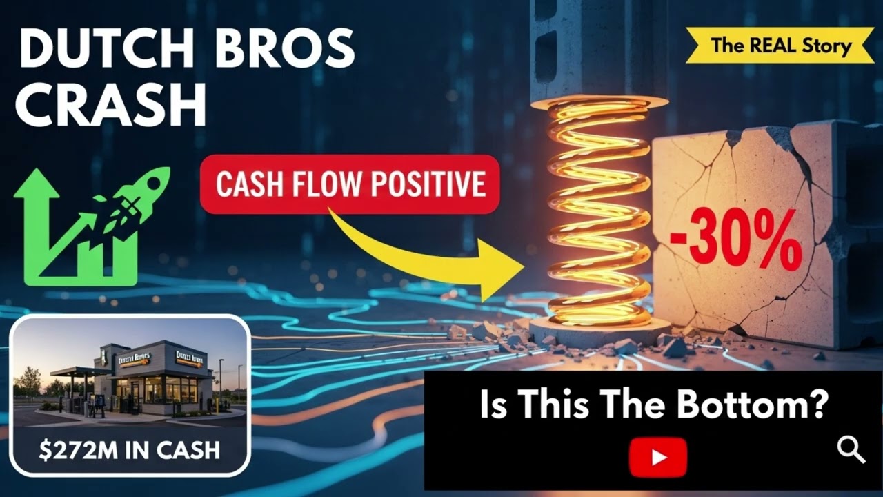 ☕ Dutch Bros Stock Plunge  Hidden Buying Opportunity or Value Trap