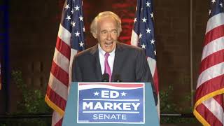 Ed Markey Speaks Live on Election Night - September 1, 2020