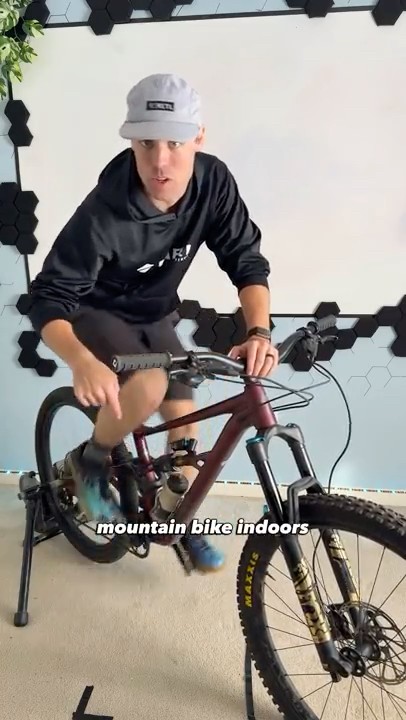 How to convert your trail mountain bike into an indoor trainer #mtb  #mountainbike #zwift #diy