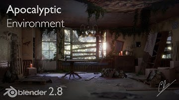 Creation of an Apocalyptic Environment in Blender 2.8
