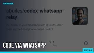 WhatsApp Controls an AI Coding Agent — Here's How #Shorts