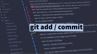 git add, как добавлять и убирать изменения