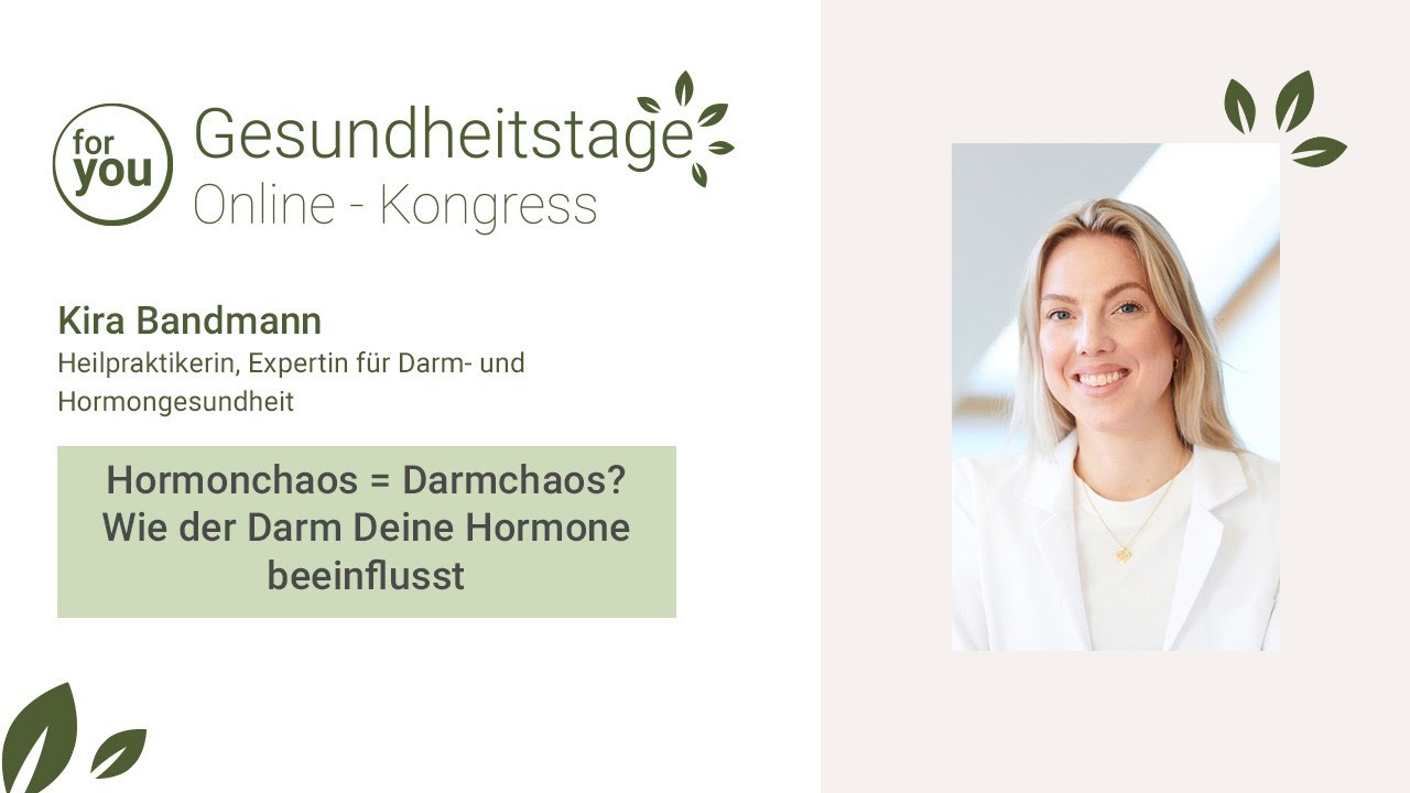 Hormonchaos = Darmchaos? Wie der Darm Deine Hormone beeinflusst | mit Kira Bandmann