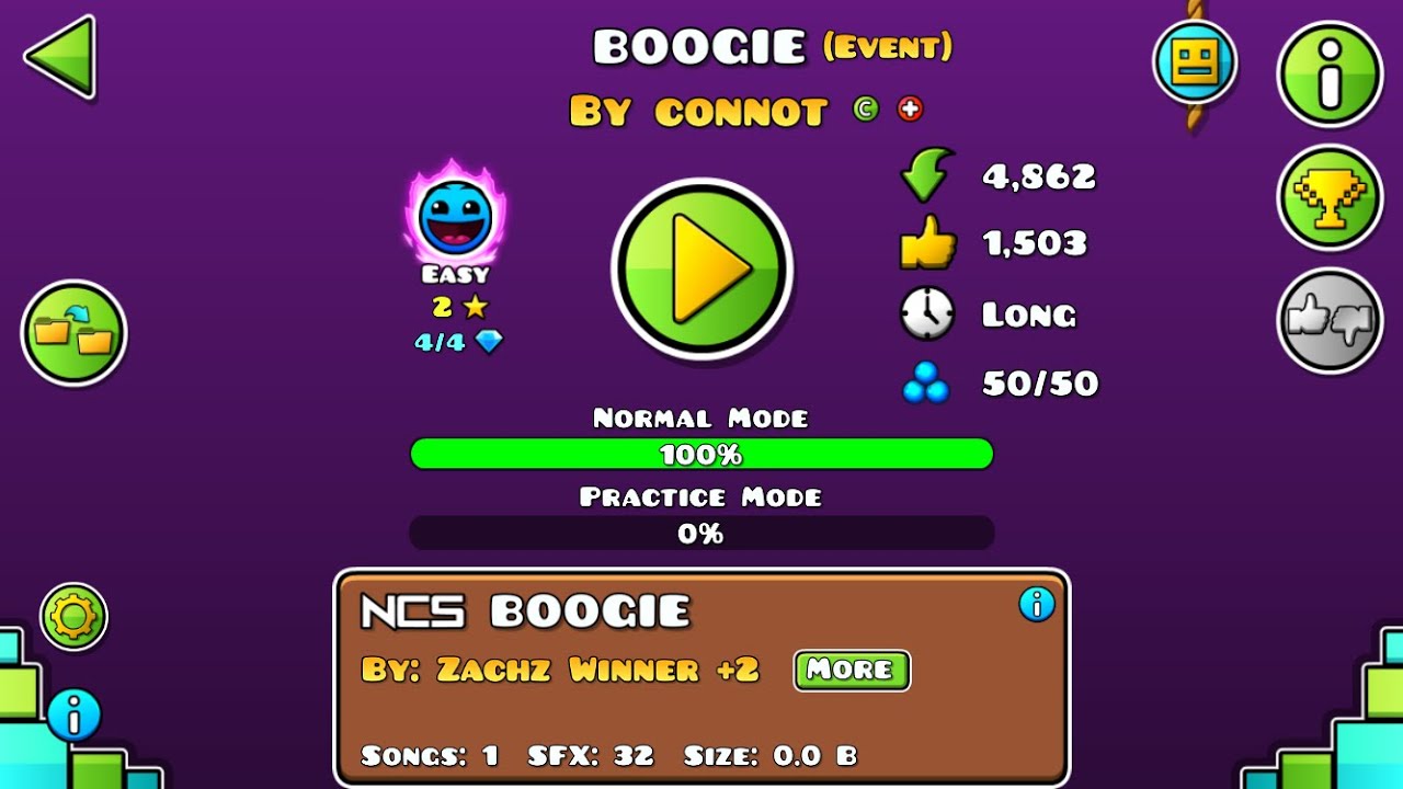 Geometry Dash Event Level - Boogie - YouTube