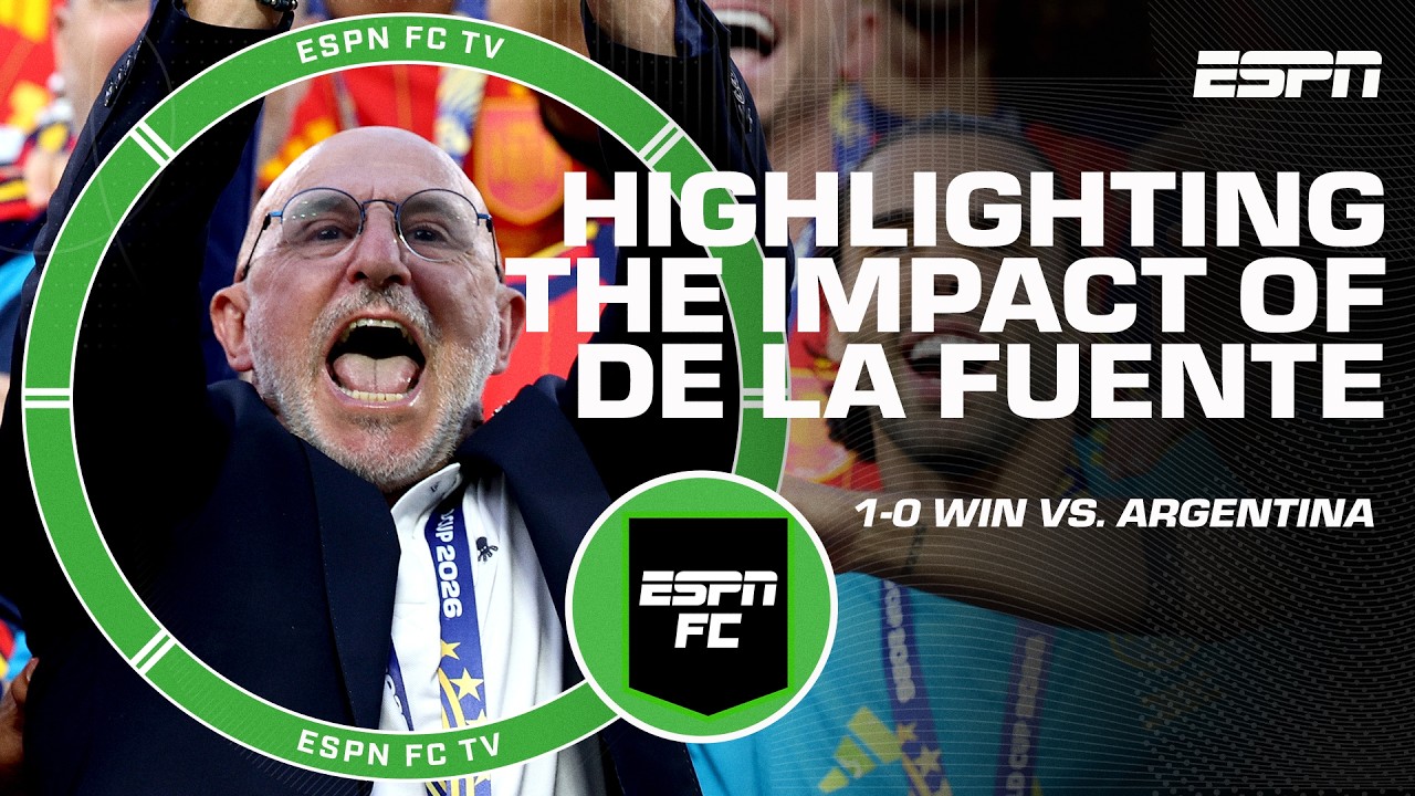 Frank Leboeuf says Luis de la Fuente is Spain's biggest star in World Cup title run 🙌 | ESPN FC