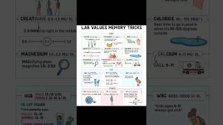 Lab Values Made EASY 🧠💉 | Nursing & Medical Memory Tricks