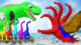 Long Slide Game With Cow Elephant Gorilla Hippopotamus Tiger 3d Animal Game Funny 3d Animals screenshot 5