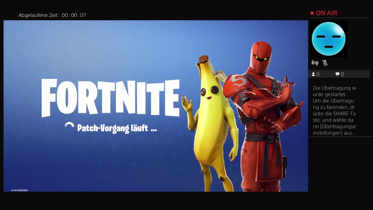 fortnite live jeder kann mitmachen - fortnite patch vorgang