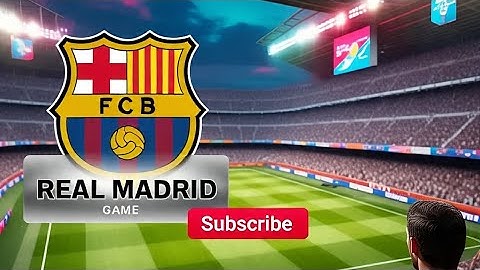 Real Madrid vs Barcelona full match#efootball #championsleague #laliga #fifa #realmadrid