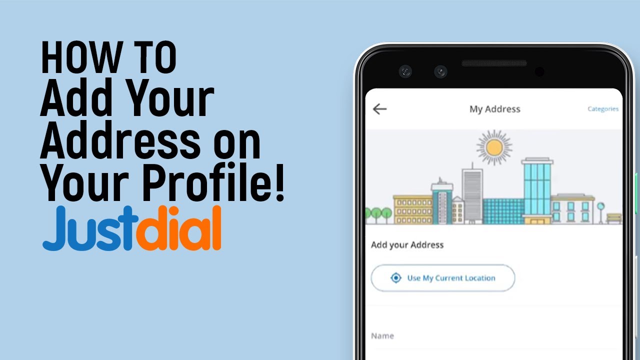 How to Add Your Address on Your Profile on Justdial [easy] - YouTube