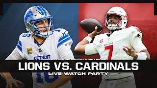 Detroit Lions vs. Arizona Cardinals LIVE Watch Party | October 11th, 2026