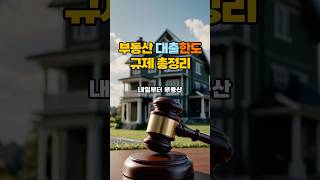 6월28일 부동산 대출 대변화! 규제 총정리