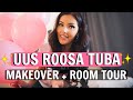 UUS ROOSA TUBA! room tour + makeover + sünnipäev 2020