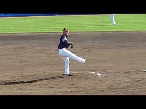ソフトバンクホークス 島袋 ピッチング