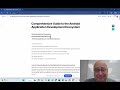 Android Application Architecture and Eco system