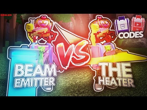 The Heater Vs Beam Emitter In Roblox Woodcutting Simulator Exclusive Twitch Youtube Codes Youtube - le meilleur bucheron roblox woodcutting simulator
