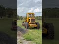Start and operate the giant bulldozer.