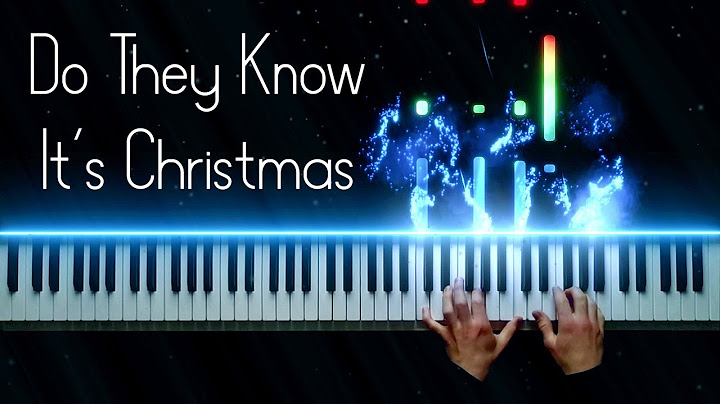 Do They Know It’s Christmas? Piano version - Piano performance video thumbnail