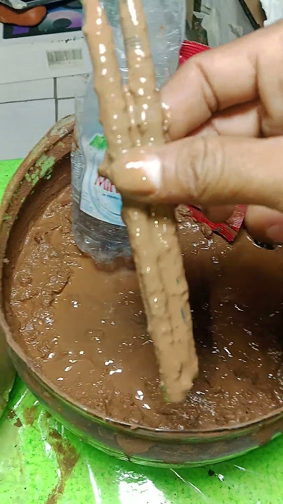 black pen covered in mud #shortvideo #funny #comedy
