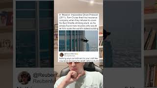 In Mission Impossible Ghost Protocol 2011, Tom Cruise Fired His Insurance Company When