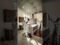 INSANE Red Lava Epoxy Kitchen Transformation 🔥🖤| Black & Gold Luxury Floor Makeover! #interiordesign