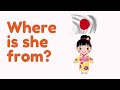 Where Are You From Easy Vocabulary Song mp3