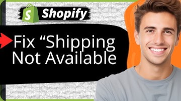 How to Fix “Shipping Not Available for Selected Address” on Shopify | Shipping Error Solution 2025