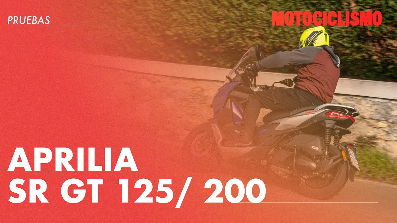 Aprilia regresa al segmento de los scooters con el nuevo SR GT 125