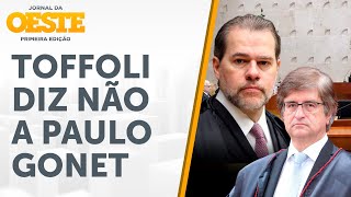 TOFFOLI BARRA PGR: ACAREAÇÃO DO CASO MASTER VAI ACONTECER?