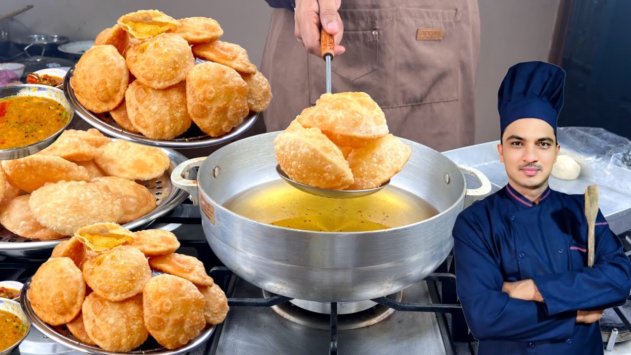 Daal Kachori With Aloo Ki Tarkari Recipe|Street Style Dal kachori |Chef M Afzal|