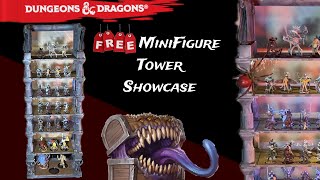 I Built a DND Mini-Figure Storage Tower. Free STL Files.