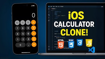 iPhone iOS Calculator Clone Tutorial 🚀 Build iOS Calculator with HTML CSS JavaScript Project