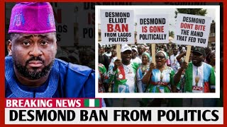 Desmond Elliot Has Been BANNED From Lagos Politics — Here's Why