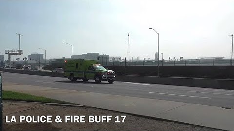 LAFD (NEW RESCUE) 51 TRANSPORTING 