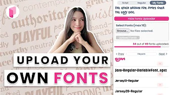 New! How to Upload your own Fonts to Planify Pro