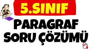5.Sınıf Paragraf Soruları | Paragraf Soru Çözümü | 5.Sınıf Paragraf Testi | 5.Sınıf Paragraf İndir