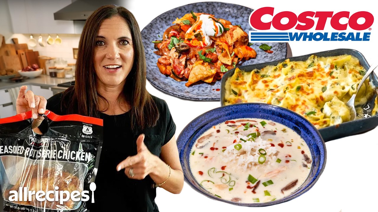3 Meals From a $5 Costco Rotisserie Chicken | Allrecipes - YouTube