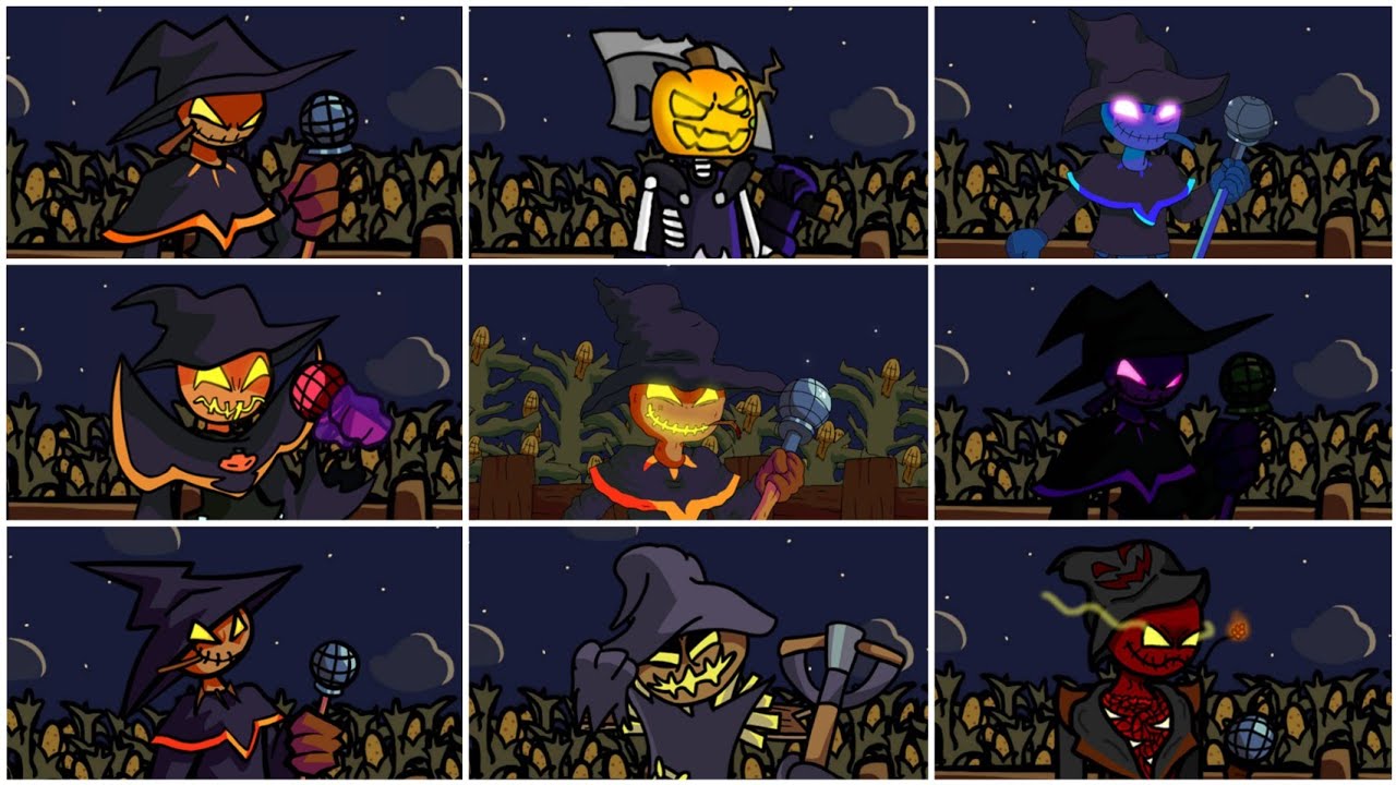 Friday Night Funkin' - Foolhardy but everytime it's Zardy turn a Different Skin Mod is used