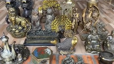 Bộ trà hoàng gia  _ Thẩn tài thổ địa bằng đồng _ Hổ đồng #độclạcầnthơ #doco