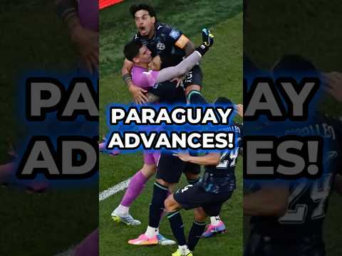 Paraguay STUNS Germany In The World Cup Round Of 32! Relive The Penalties! #fifaworldcup #shorts
